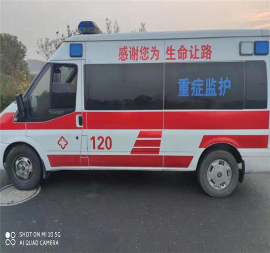 柘城救护车出租服务案例3